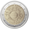 Cyprus 2 euro, 2012 10 Years of Euro Cash KM97
