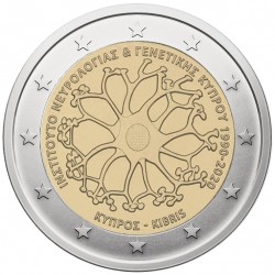 Cyprus 2 euro, 2020 Institute of Neurology 30th UC101