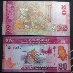 Sri Lanka 20 rupees, 2024 P-123j
