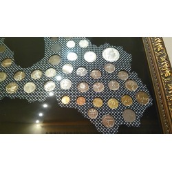 Frame for Latvian coins No. 66 - 1922-2013