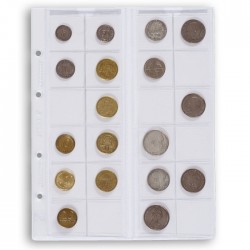 Sleeves coins in Optima B5 (202x252), Leuchtturm