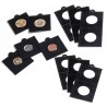 Leuchtturm self-adhesive black holder 17.50-39.50 mm
