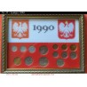 Frame for Polish coins No. 55 - 1990
