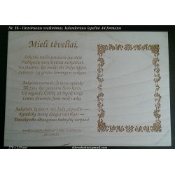 Frame Calendar A4 No. 36 -...