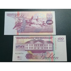 Surinamas 100 guldenų, 1998 P-139b