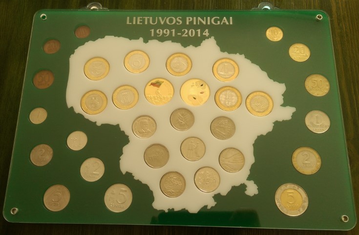 Pagabinamas rėmas monetoms
